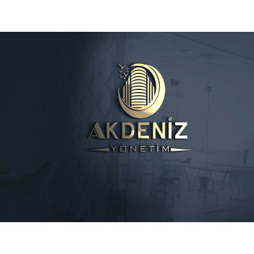 AKDENİZ YÖNETİM LOGO TASARIMI yarışmasına tasarımcı elifgrafikdesign tarafından sunulan  tasarım 