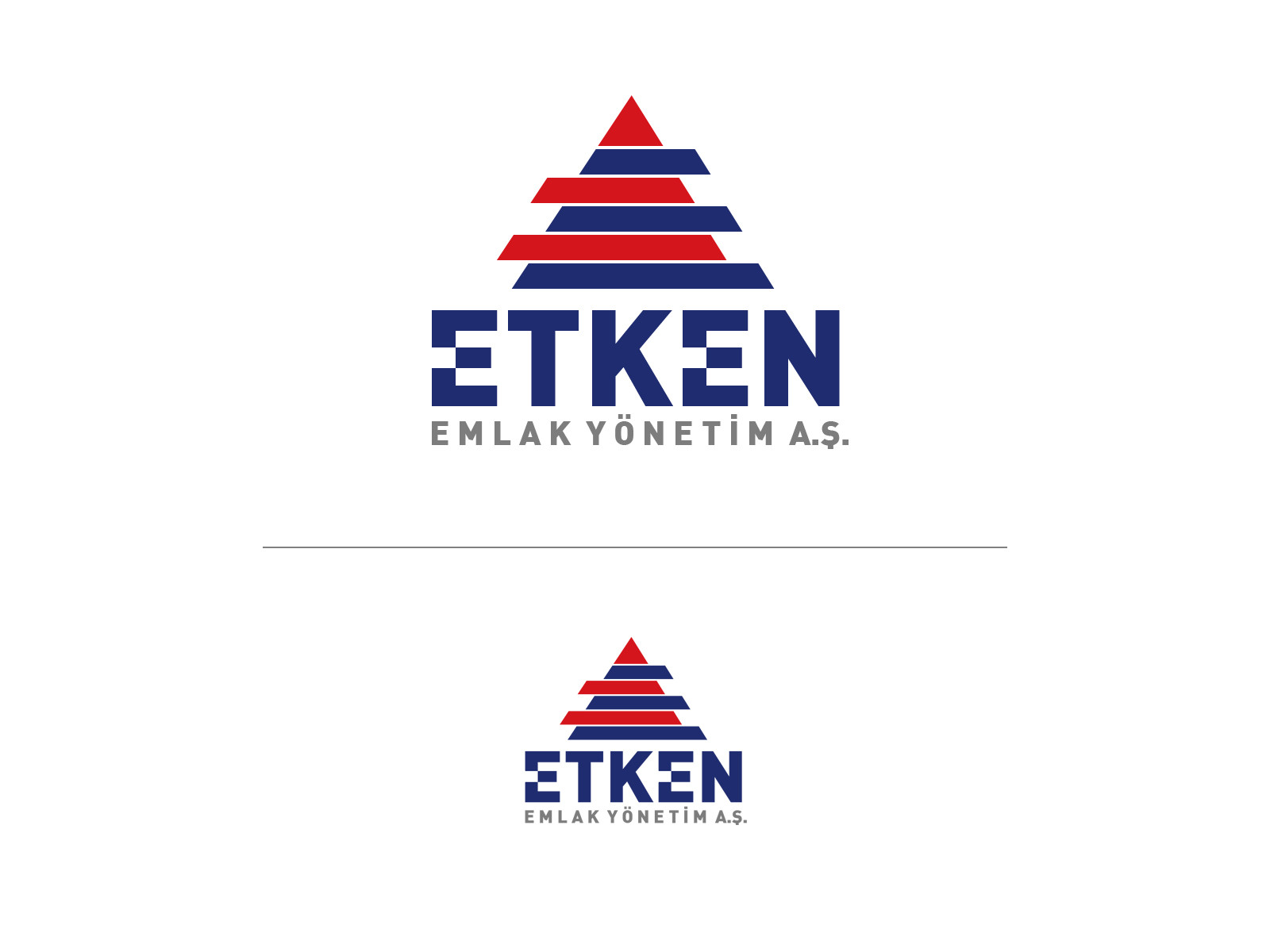 Tasarlayan grafikodam-Etken Emlak Yönetim A.Ş. için logo 