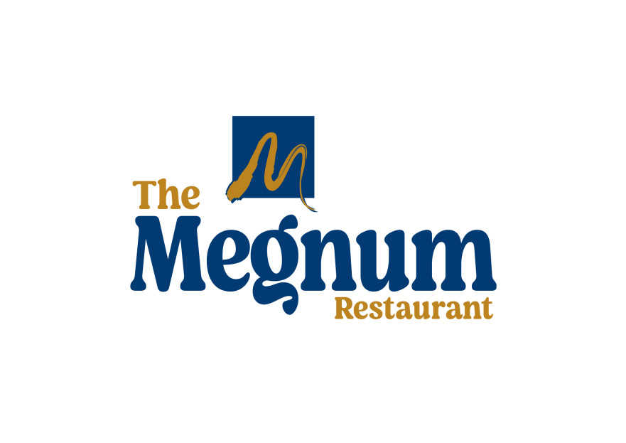 The Megnum Restoranı İçin Logo Tasarım. yarışmasına tasarımcı troya1719 tarafından sunulan  tasarım 