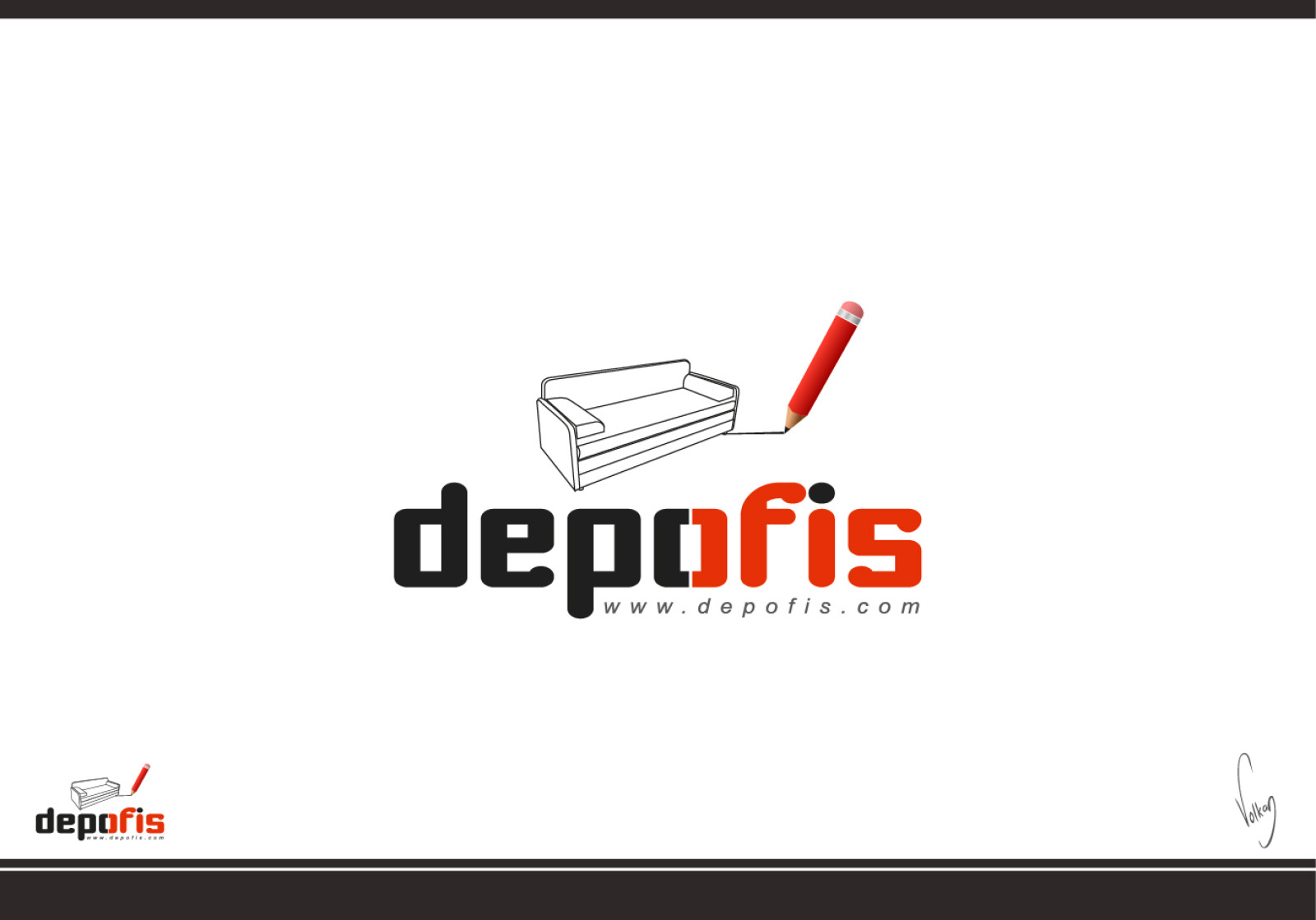 Tasarlayan volkanKocaman-www.depofis.com logo tasarımı.