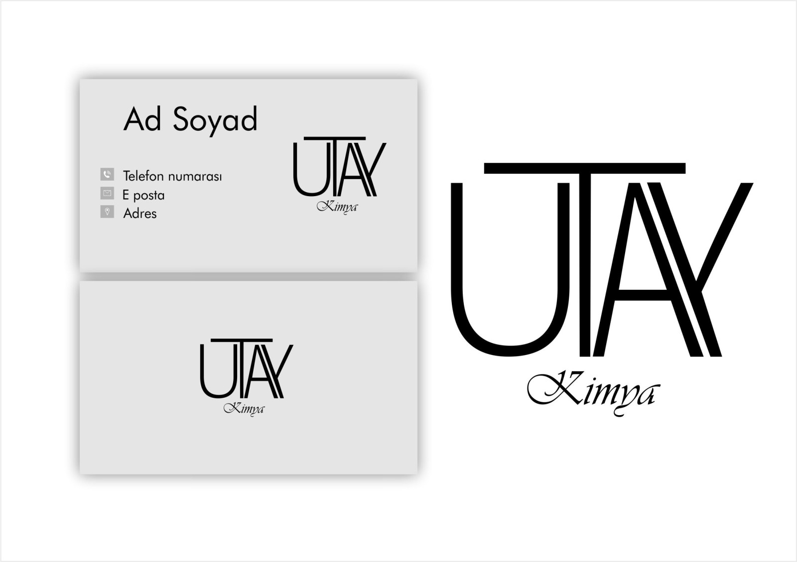 Tasarlayan büşra çelik-YENİ FİRMAMIZ İÇİN LOGO VE KARTVİZİT 