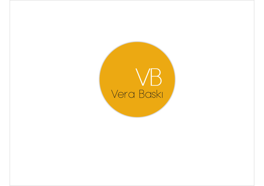 VERA BASKI ETİKET ve REKLAMCILIK SAN TİC yarışmasına tasarımcı by_can tarafından sunulan  tasarım 