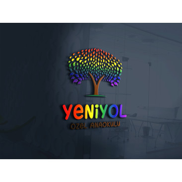 yeniyol anaokulumuza dikkat çekici logo  yarışmasına tasarımcı Süpernova tarafından sunulan  tasarım 