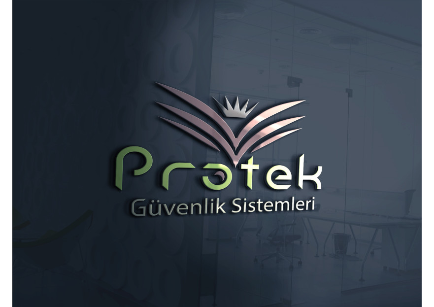 Protech Güvenlik Logo-amblem tasarımı yarışmasına tasarımcı Flu Medya™ tarafından sunulan  tasarım 