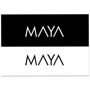 MAYA yazı karakteri ile bir inşaat proje yarışmasına tasarımcı Chiwely tarafından sunulan  tasarım 