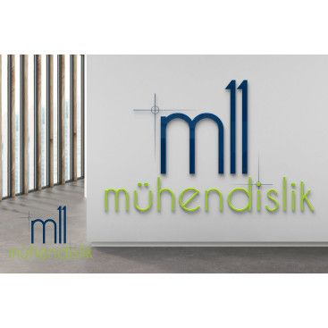 M11 MÜH LOGO VE KURUMSAL  yarışmasına tasarımcı merter tarafından sunulan  tasarım 