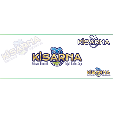 kisarna maden suyu için logo çalışması yarışmasına tasarımcı Pineappleᵀᴹ tarafından sunulan  tasarım 