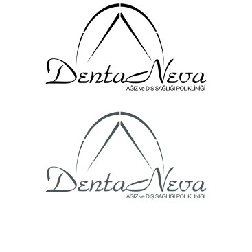 Diş kliniği için logo tasarımı yarışmasına tasarımcı Gizem SC tarafından sunulan  tasarım 