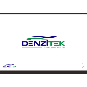 Denzitek Teknoloji A.Ş. Logo Tasarımı yarışmasına tasarımcı volkanKocaman tarafından sunulan  tasarım 