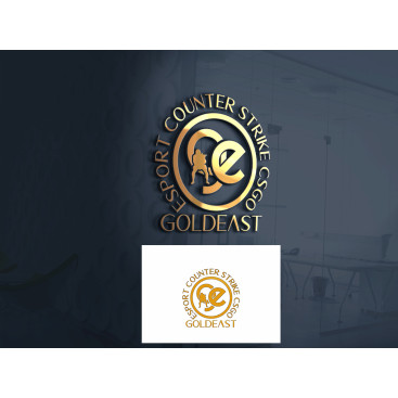 GoldEast Esport Counter Stike CsGo Logo yarışmasına tasarımcı Memorasyon tarafından sunulan  tasarım 