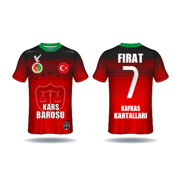 KARS BAROSU FUTBOL TAKIMI FORMA TASARIMI yarışmasına tasarımcı Booskurt tarafından sunulan  tasarım 