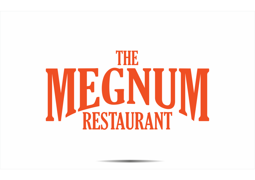 The Megnum Restoranı İçin Logo Tasarım. yarışmasına tasarımcı ErcanH tarafından sunulan  tasarım 