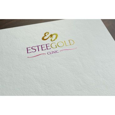 Estetik clinic merkezimize logo yarışmasına tasarımcı Ebugonen tarafından sunulan  tasarım 