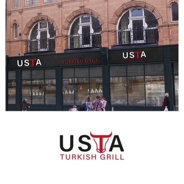 İngiltere'de Türk Restoranı -Tabela Logo yarışmasına tasarımcı FSU Design tarafından sunulan  tasarım 