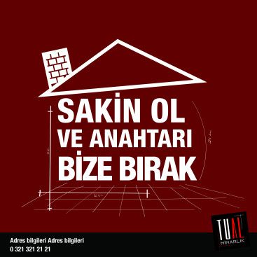 TUAL MİMARLIK - AFİŞ TASARIMI  yarışmasına tasarımcı basak ozel tarafından sunulan  tasarım 