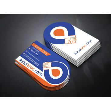 İKİNCİARAÇ İÇİN EN İYİ KARTVİZİT yarışmasına tasarımcı A.Güler tarafından sunulan  tasarım 