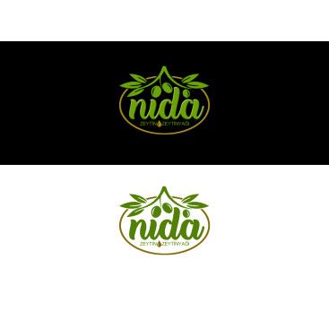 Nida Zeytin ve Zeytinyağları yarışmasına tasarımcı grafikodam tarafından sunulan  tasarım 