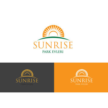 Sunrise Park Evleri Logo tasarımı yarışmasına tasarımcı architect34 tarafından sunulan  tasarım 