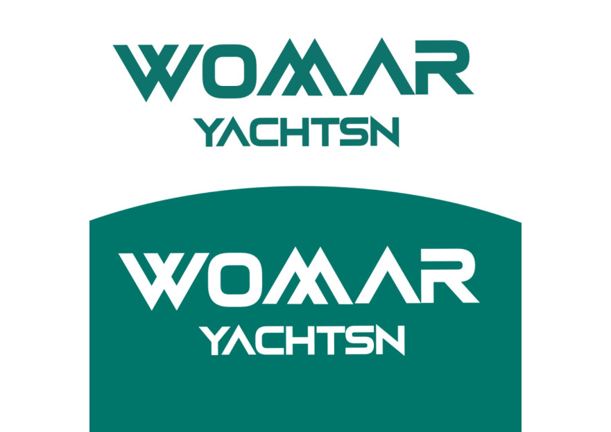Yeni kurulan yat imalat firmamıza logo yarışmasına tasarımcı muka production tarafından sunulan  tasarım 