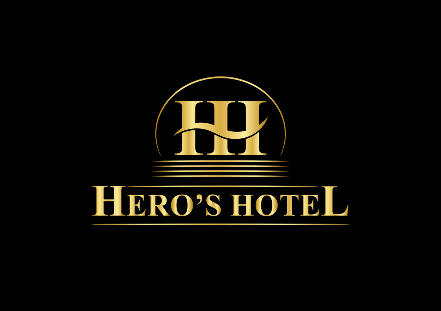 Hero’s hotel logo veya logotype yarışmasına tasarımcı dadazib tarafından sunulan  tasarım 