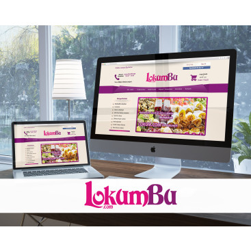 Lokumun yeni merkezi LokumBu.com'a Logo yarışmasına tasarımcı Felluche™ tarafından sunulan  tasarım 