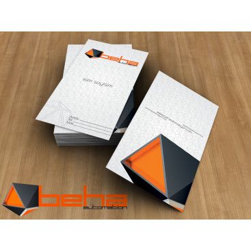 OTOMASYON FİRMASI İÇİN LOGO VE KARTVİZİT yarışmasına tasarımcı mercan11 tarafından sunulan  tasarım 