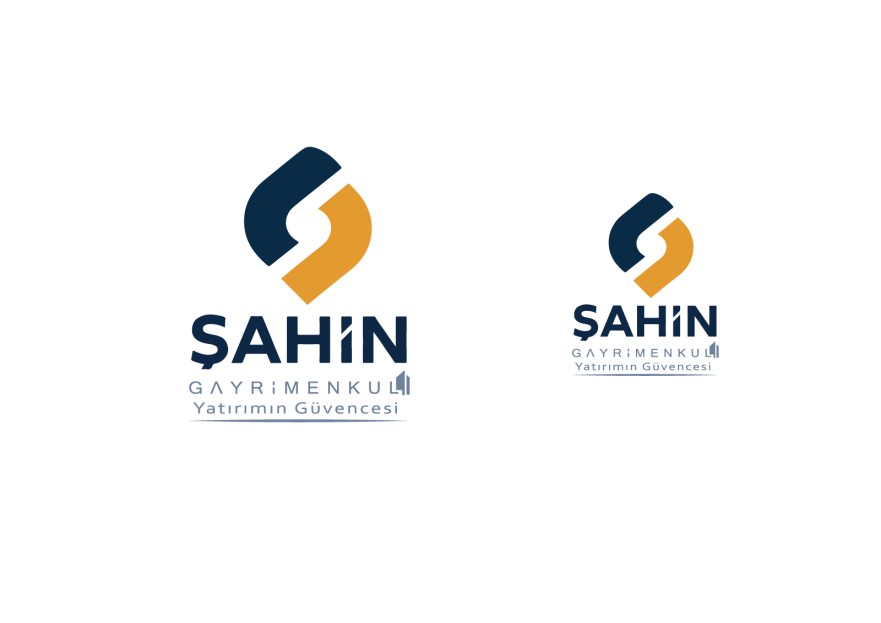 Şahin Gayrimenkul Logo + Kurumsal Kimlik yarışmasına tasarımcı izdüsümü tarafından sunulan  tasarım 