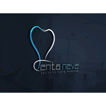 Diş kliniği için logo tasarımı yarışmasına tasarımcı kuzfe35 tarafından sunulan  tasarım 