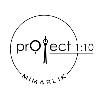 ‘PROJECT 1/10’ mimarlık firması logosu ! yarışmasına tasarımcı grafiker mk tarafından sunulan  tasarım 