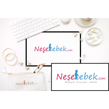 NeşeBebek.com Logo Tasarımı 355x100 px yarışmasına tasarımcı Cerenium tarafından sunulan  tasarım