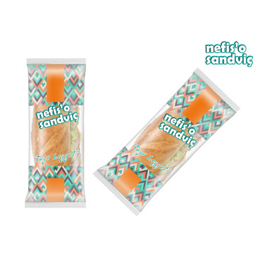 Nefis'o Paketlenmiş Sandviç yarışmasına tasarımcı nesli1 tarafından sunulan  tasarım 