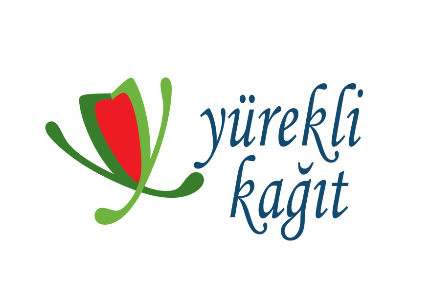 Yürekli Kağıt Yeni Logosunu Arıyor. yarışmasına tasarımcı Erdem creative  tarafından sunulan  tasarım 