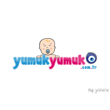 YUMUKYUMUK.COM.TR Logo ve Amblem Tasarım yarışmasına tasarımcı ElifYAZICI tarafından sunulan  tasarım