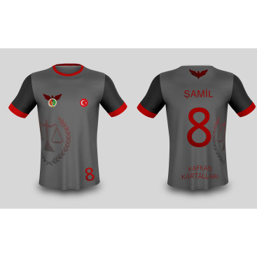 KARS BAROSU FUTBOL TAKIMI FORMA TASARIMI yarışmasına tasarımcı samilbastas tarafından sunulan  tasarım 