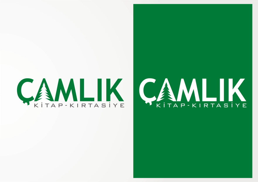 ÇAMLIK KİTAP-KIRTASİYE İÇİN LOGO TASARIM yarışmasına tasarımcı RΛPİDO ™ tarafından sunulan  tasarım 