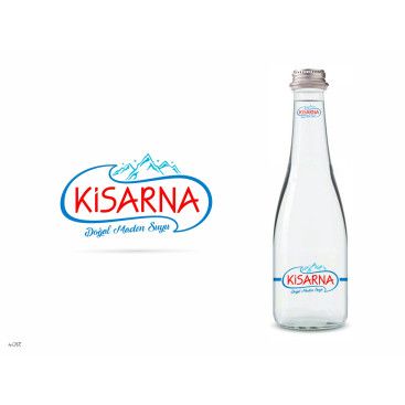 kisarna maden suyu için logo çalışması yarışmasına tasarımcı ASL REKLAM tarafından sunulan  tasarım 