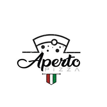 APERTO PİZZA LOGOSUNU ARIYOR yarışmasına tasarımcı Memorasyon tarafından sunulan  tasarım 