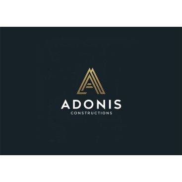 Adonis Construction Logo Tasarımı yarışmasına tasarımcı GhostSpy tarafından sunulan  tasarım 