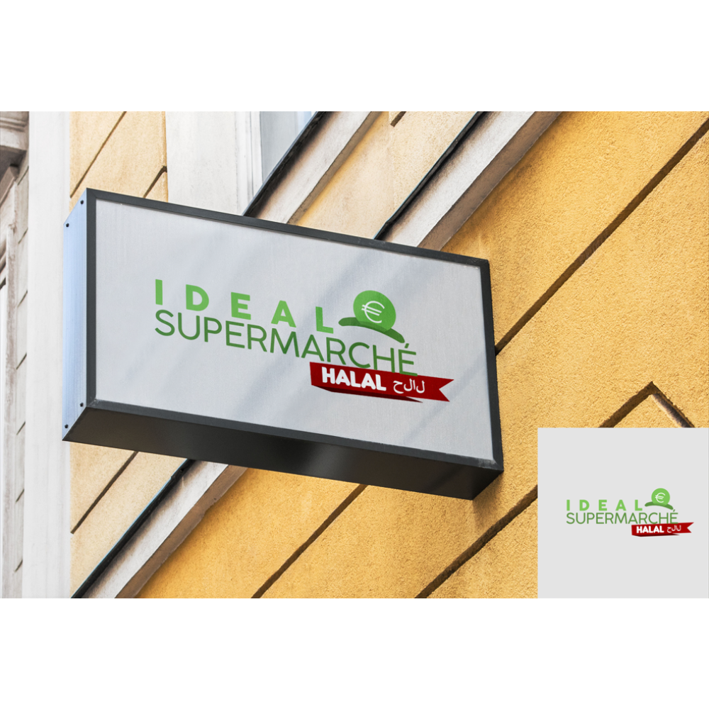 Market zinciri icin bir logo