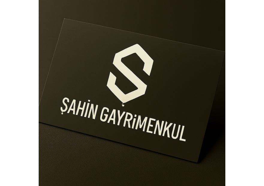 Şahin Gayrimenkul Logo + Kurumsal Kimlik yarışmasına tasarımcı inanç doğan tarafından sunulan  tasarım 