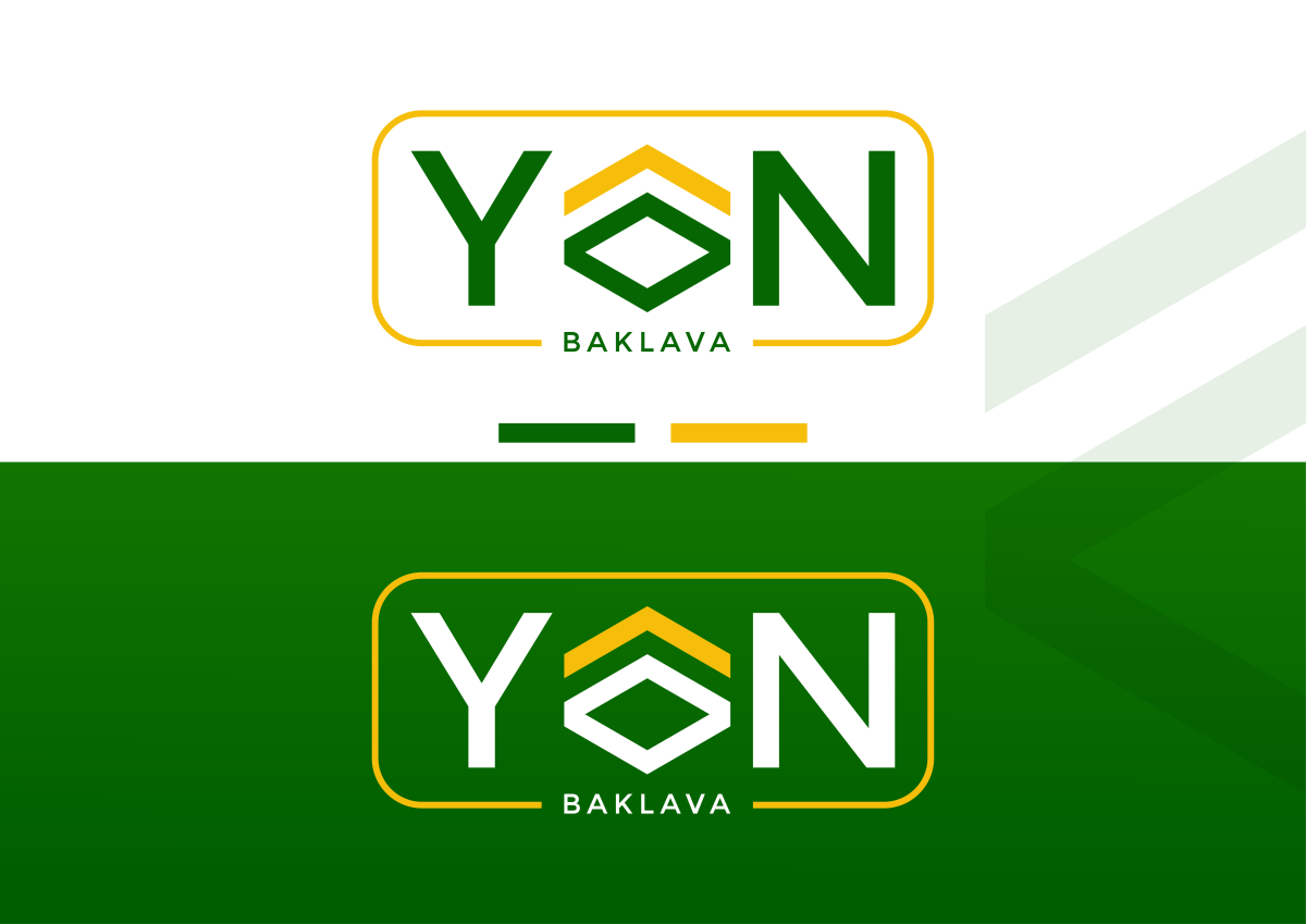 Tasarlayan MS™-Yön Baklava şirketimiz için sade ve şık