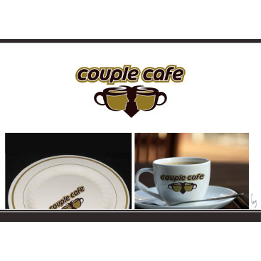 Cafe Logo tasarımı yarışmasına tasarımcı volkanKocaman tarafından sunulan  tasarım 