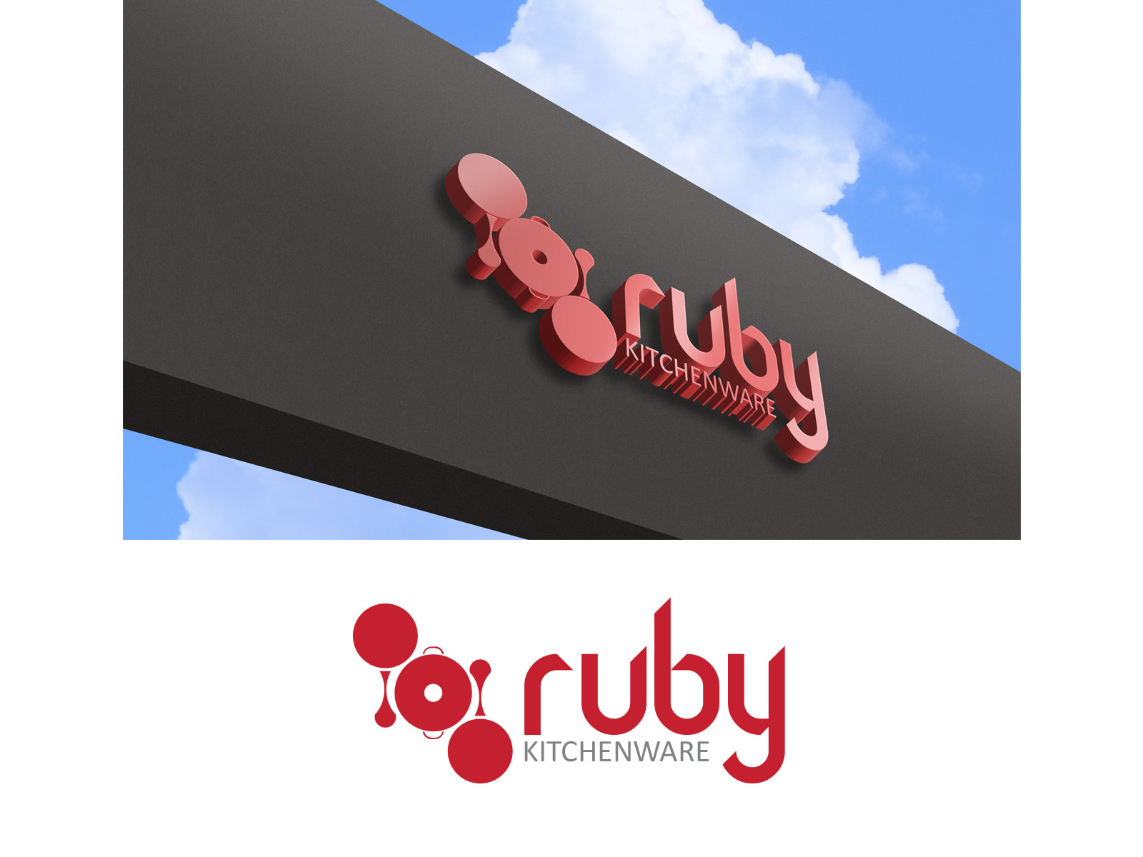 Tasarlayan 299135- ''RUBY'' ismine logo çalışması 