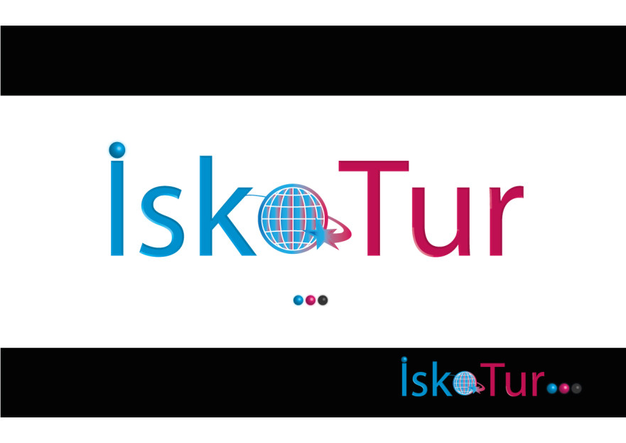 İSKO TUR SEYAHAT ACENTASI LOGOSU yarışmasına tasarımcı Technozede tarafından sunulan  tasarım 