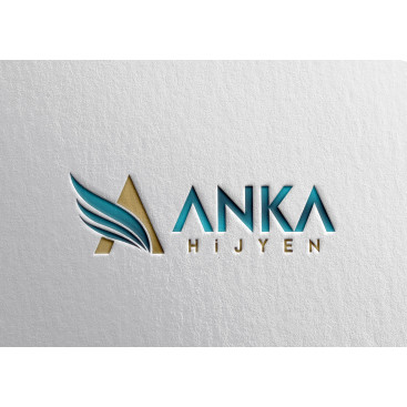 Anka Hijyen Firmamız İçin Logo İhtiyacı yarışmasına tasarımcı hbgrafik tarafından sunulan  tasarım 