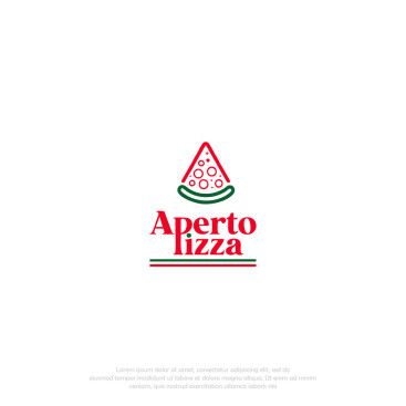 APERTO PİZZA LOGOSUNU ARIYOR yarışmasına tasarımcı pixelpalette tarafından sunulan  tasarım 