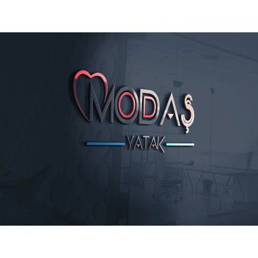 yatak firması için logo tasarımı yarışmasına tasarımcı MS TASARIM tarafından sunulan  tasarım 