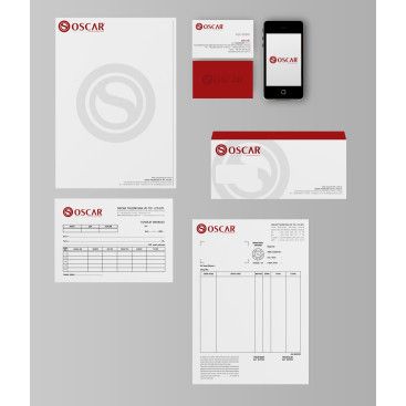 OSCAR TURİZM KURUMSAL KİMLİK TASARIMI yarışmasına tasarımcı Ayes Tasarım tarafından sunulan  tasarım 