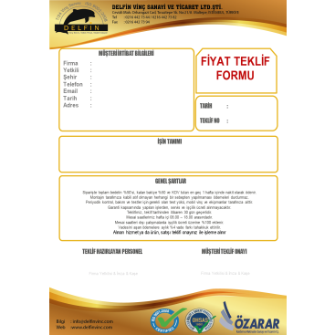 Delfin Vinç Kurumsal Kimlik Tasarımı  yarışmasına tasarımcı charcoal tarafından sunulan  tasarım 