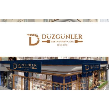 Yeni açılacak unlu mamüller-pastane-cafe yarışmasına tasarımcı Etrah™ tarafından sunulan  tasarım 